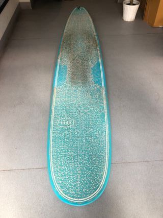 Longboard 9'0 + quillas + leash
