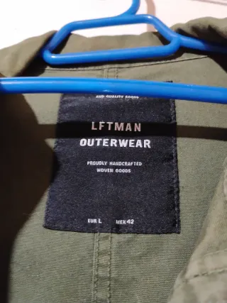 Parka 3/4 Hombre Lefties Verde