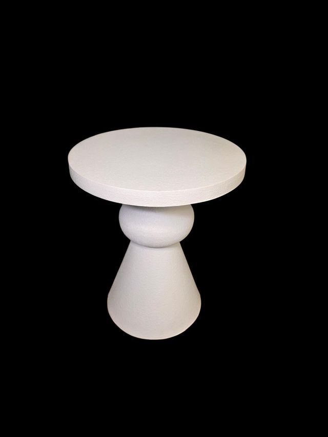 Mesa auxiliar redonda Cefrirku 40x40x49