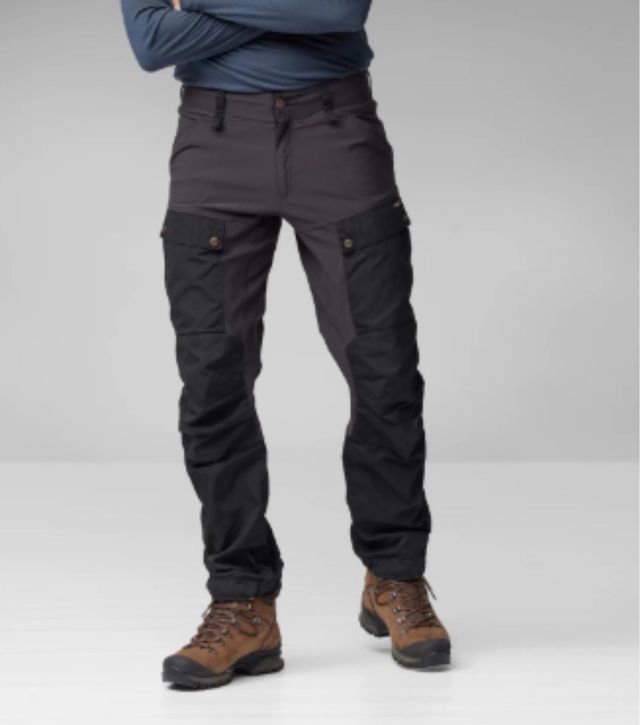 Pantalones Fjällräven Keb Talla 46 Negro