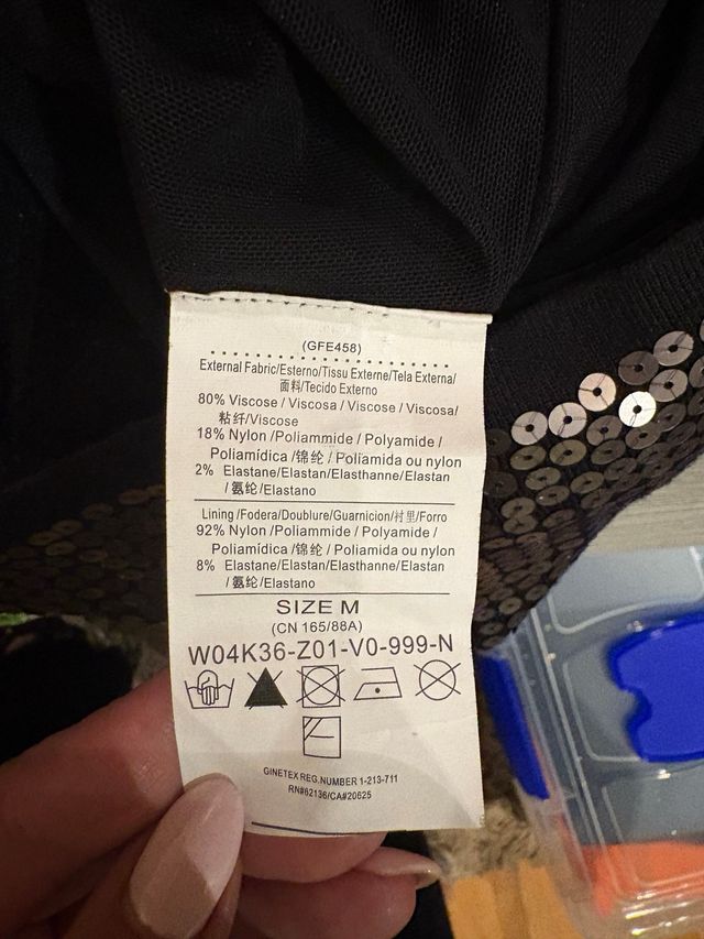 Vestido Guess lentejuelas degradado