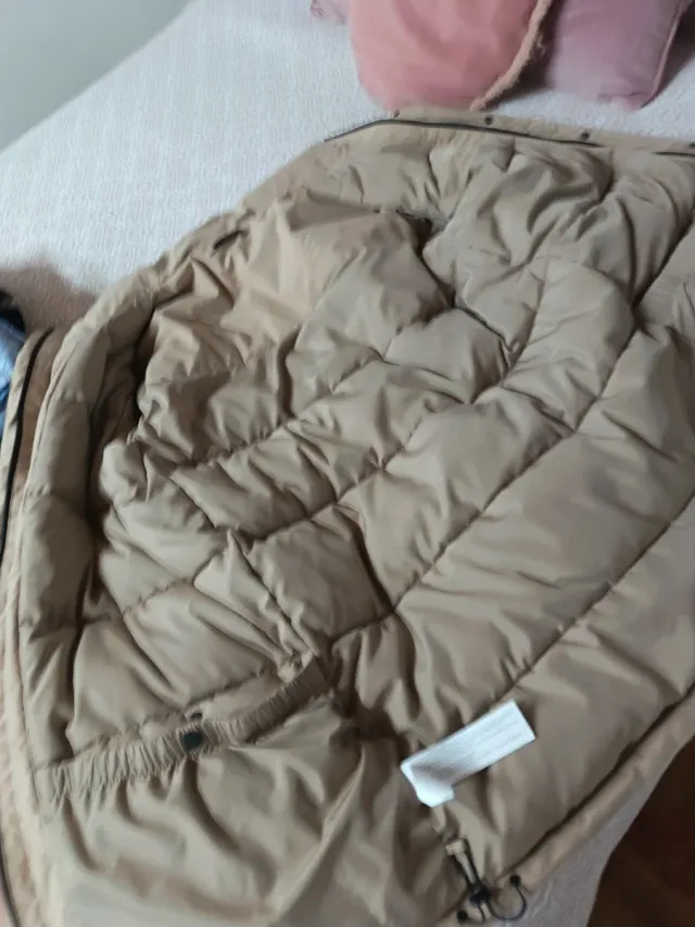 Plumas Mango Hombre Beige