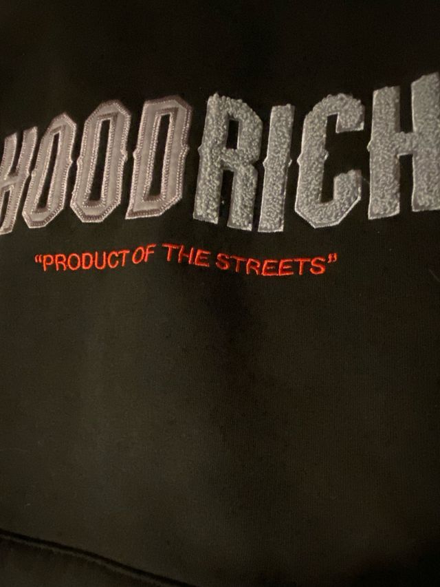 Sudadera HOODRICH Negra Product of the Streets