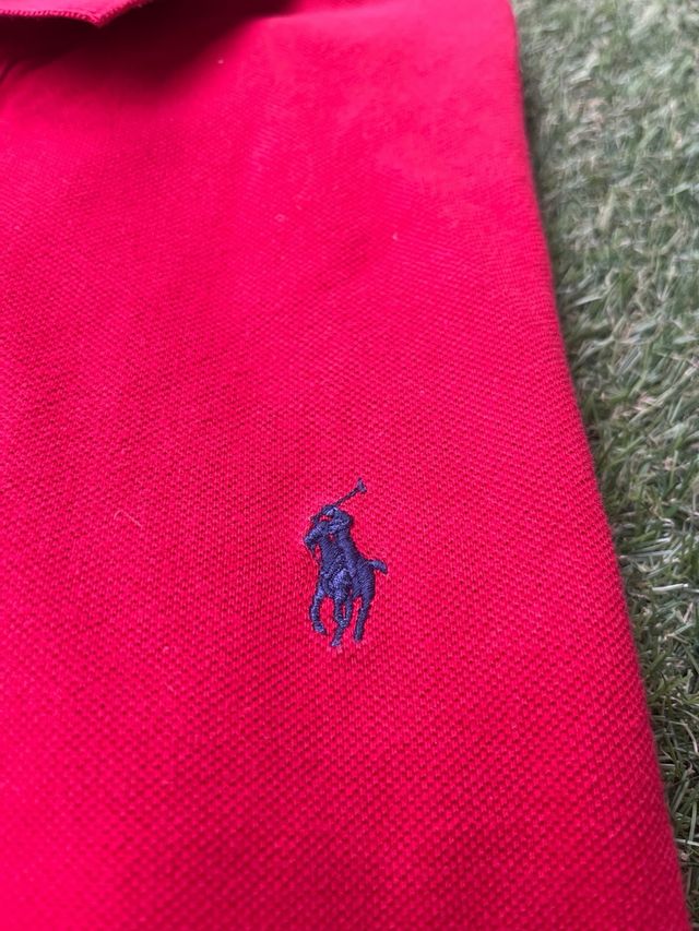 Polo Ralph Lauren Camiseta Roja Talla M