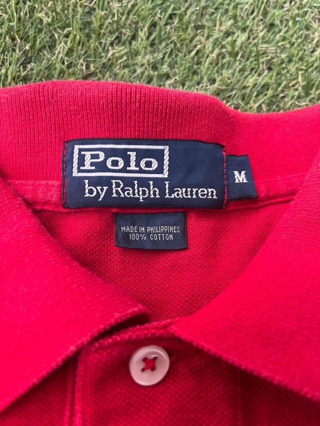 Polo Ralph Lauren Camiseta Roja Talla M