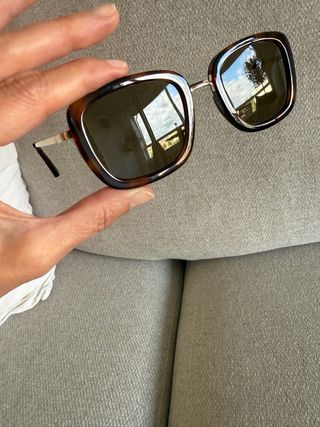 Gafas de sol Mango Tortoise y Dorado