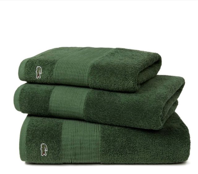Toalla de bañoL Lecroco - verde- ala coste-unisex