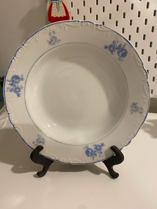 Conjunto de 4 pratos vintage