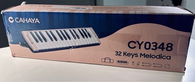 Melódica CAHAYA 32 Teclas Azul