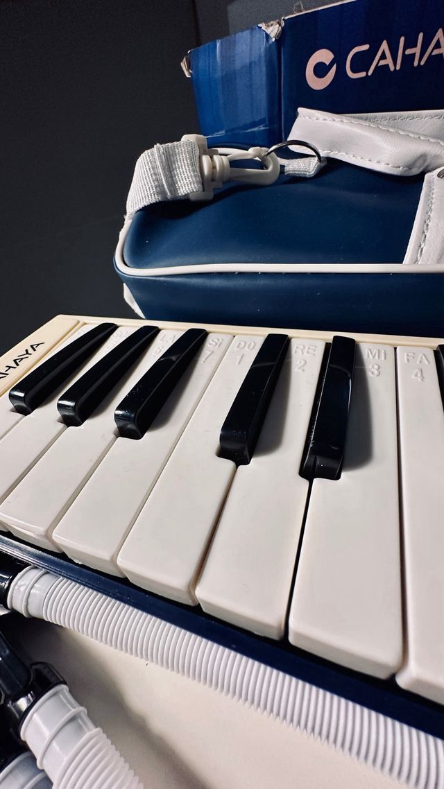 Melódica CAHAYA 32 Teclas Azul