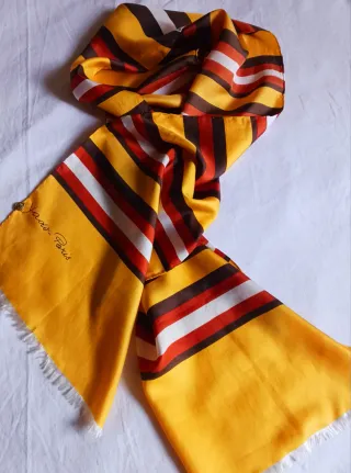 Foulard in pura seta vintage