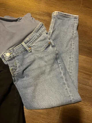 Pantalones Vaqueros premamá H&M Talla S