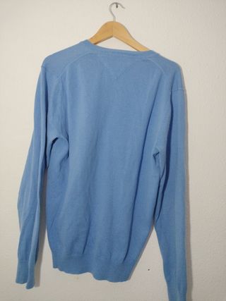 Jersey Tommy Hilfiger Azul V-Neck L