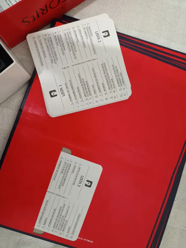 Scattergories Juego de Mesa