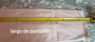 Pantalón vaquero rosa Mango Talla M