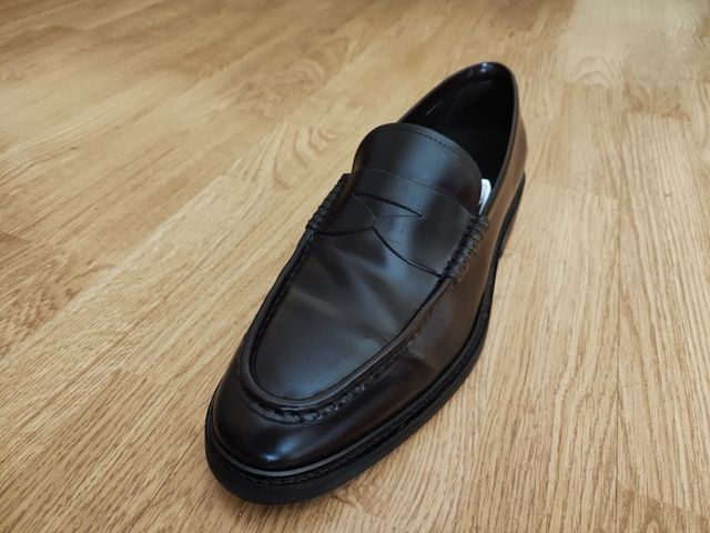 Mocasines Massimo Dutti Piel Marrones