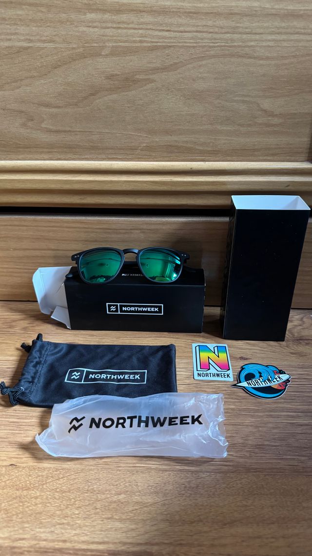 Gafas de Sol Northweek Negras y Verdes