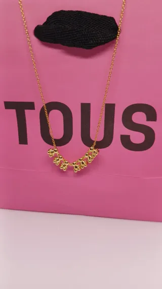 Collar Tous Dorado Bolitas