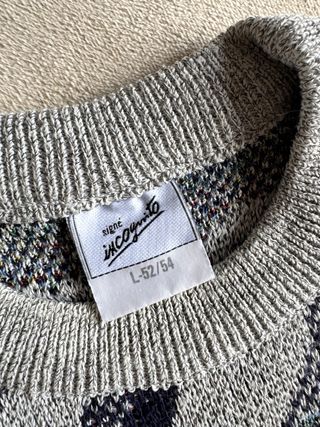 Jersey vintage estampado M