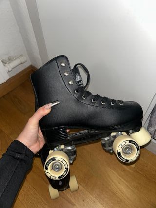 Patines 4 Ruedas Oxelo Negros