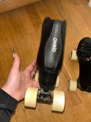 Patines 4 Ruedas Oxelo Negros