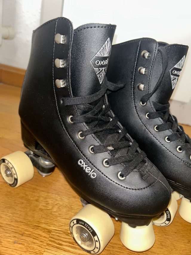Patines 4 Ruedas Oxelo Negros