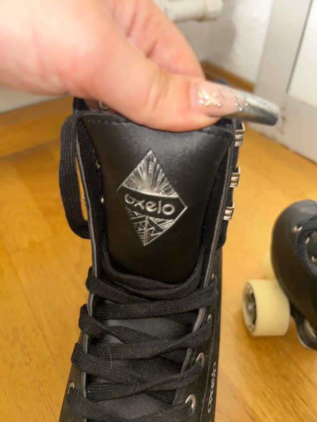 Patines 4 Ruedas Oxelo Negros