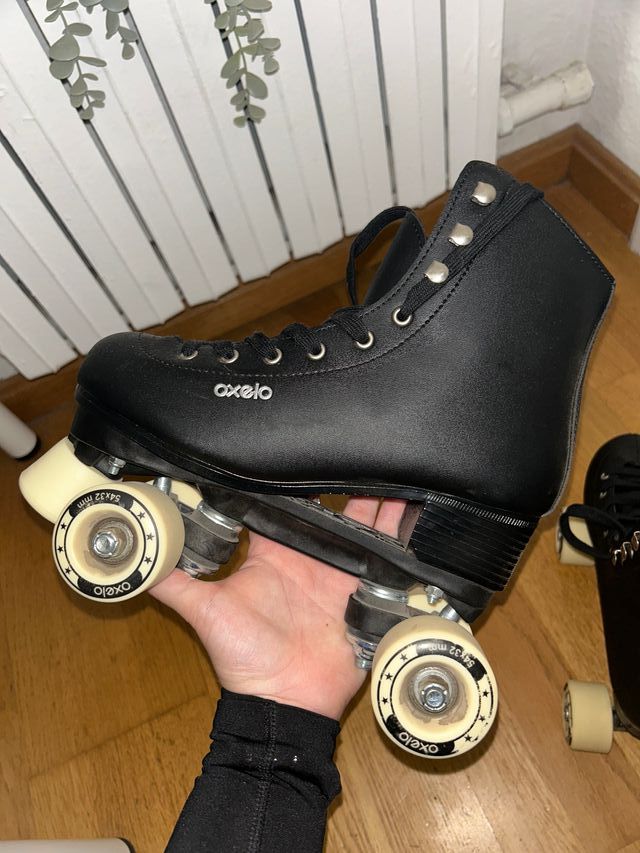 Patines 4 Ruedas Oxelo Negros