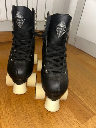 Patines 4 Ruedas Oxelo Negros