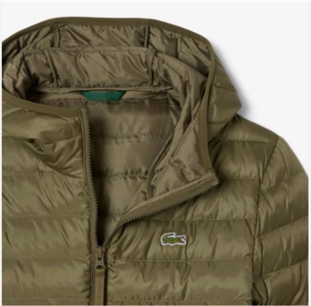 Chaqueta Acolchada Hidrófuga, verde, Lacoste