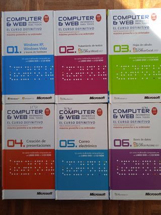 Computer y Web (Fichero+30 libros+30 dvds+60 cds)