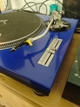 Placa protectora Technics 1200 azul