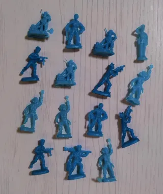 Lotto 15 Soldatini Atlantic Scala HO Aviatori d'It