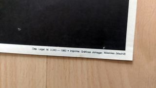 Cartel de cine original Cristal Oscuro (1982)