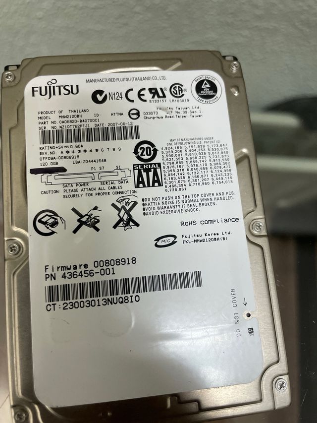 Lote 12 Discos Duros 2.5 Varias Marcas