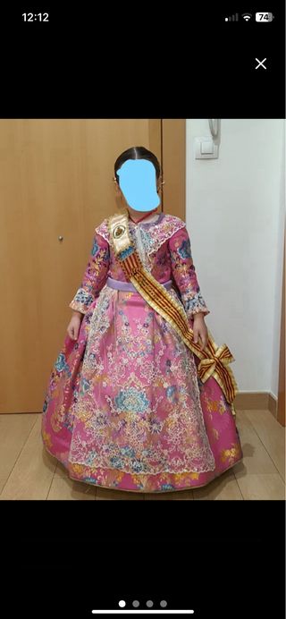 Traje de Fallera para Niña