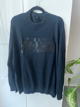 Felpa Armani Exchange blu