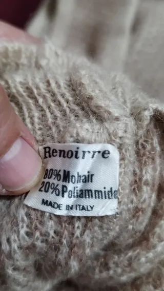 Gilet monhair vintage anni 80 taglia 40