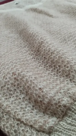 Gilet monhair vintage anni 80 taglia 40