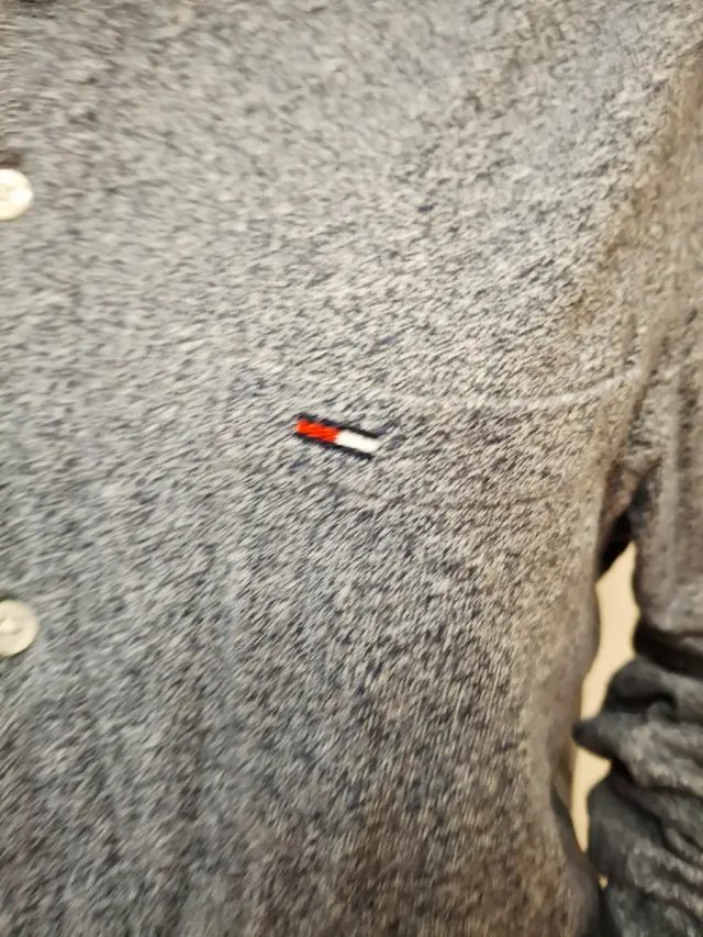 Camisa Tommy Hilfiger Gris