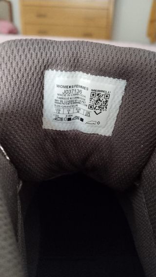 Botas de montaña Merrell Marrones/Grises