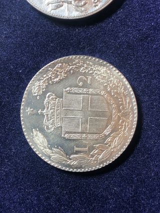 Lotto 3 monete Vittorio Emanuele II Umberto I