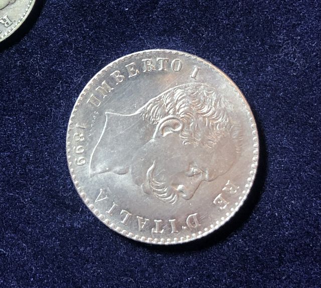 Lotto 3 monete Vittorio Emanuele II Umberto I