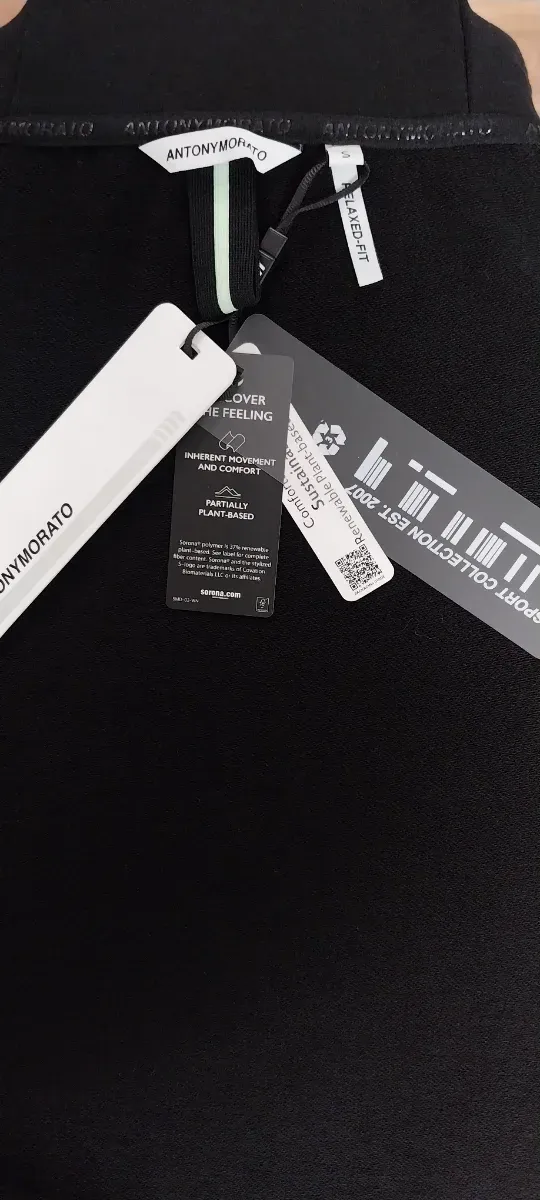 Casaco António Morato Preto e Verde