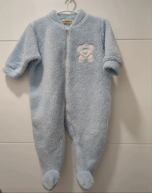 Pijama bebé azul 9 meses In extenso