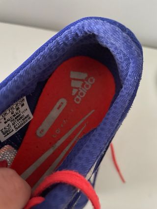 Zapatillas Clavos Adidas Azul Multicolor