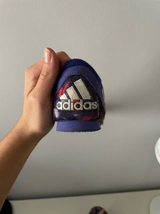 Zapatillas Clavos Adidas Azul Multicolor