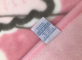 manta de invierno para cama de manterol rosa