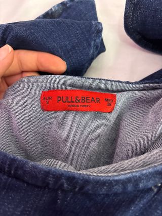 Vestido vaquero con volantes