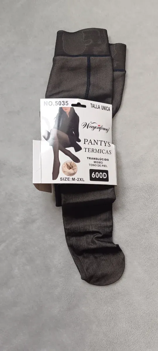 Medias térmicas efecto   piel 600D Talla Única 